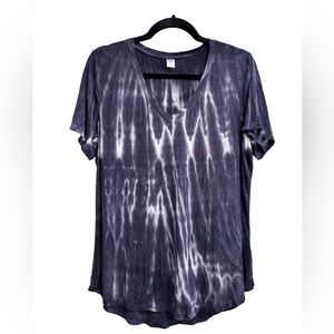Old Navy Luxe T- Blue tie dye